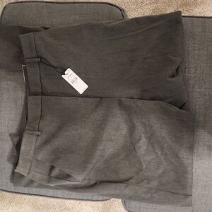 Express Editor Straight Super High Rise pants Size 12 Long Gray